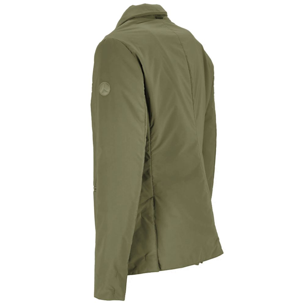 People Of Shibuya Green Polyester Jackets &amp; Coat