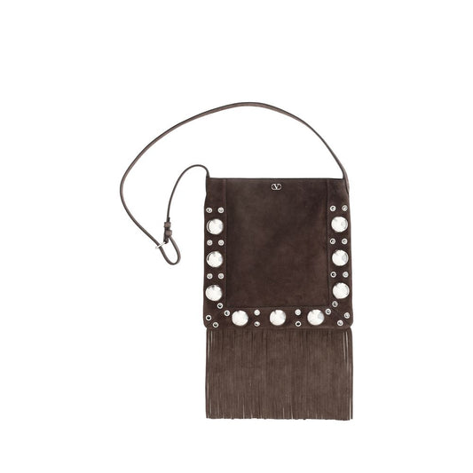 Sac à bandoulière en cuir suédé Valentino Garavani
