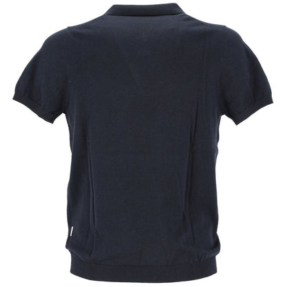 Polo en coton bleu People Of Shibuya