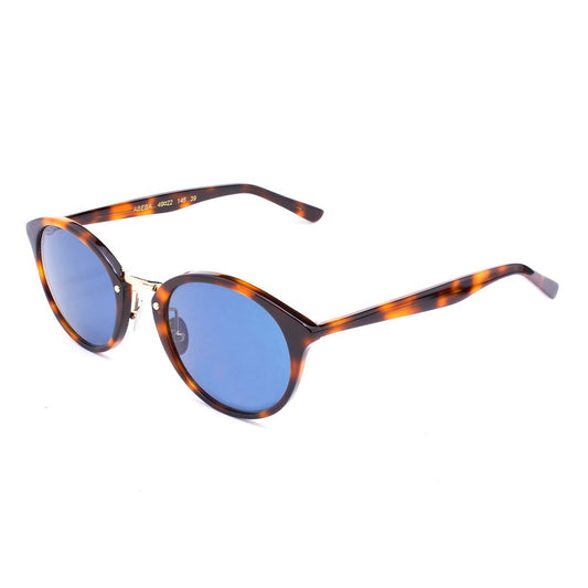 Lunettes de soleil LGR en cuir de veau bicolore
