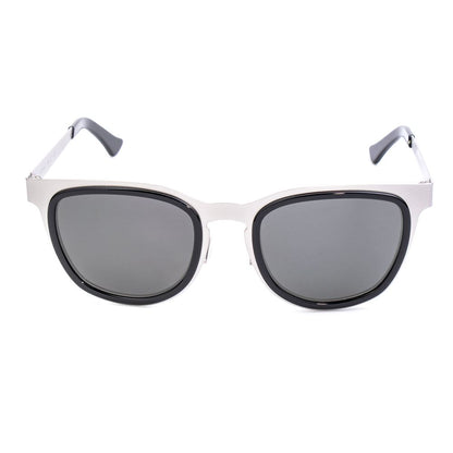 Lunettes de soleil LGR en acier inoxydable gris