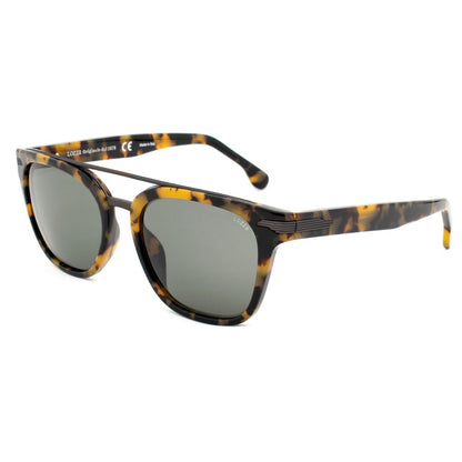 Lunettes de soleil Lozza en cuir de veau bicolore