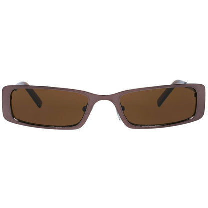 More & More Brown Metal Sunglasses by More & More