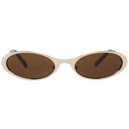 More & More Gold Metal Sunglasses by More & More