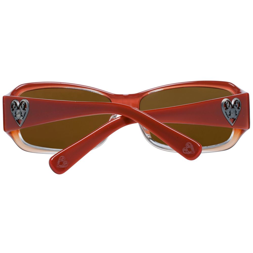 More & More Orange Plastic Sunglasses by More & More