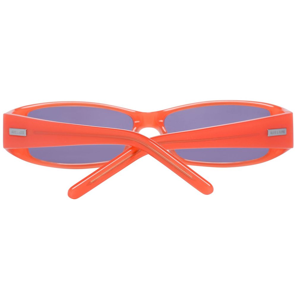 More & More Orange Plastic Sunglasses by More & More