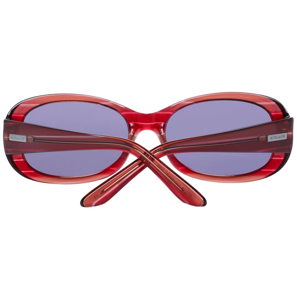 More & More Red Plastic Sunglasses by More & More