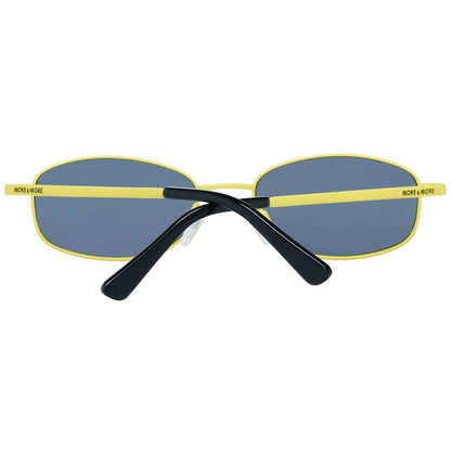 More & More Yellow Metal Sunglasses by More & More