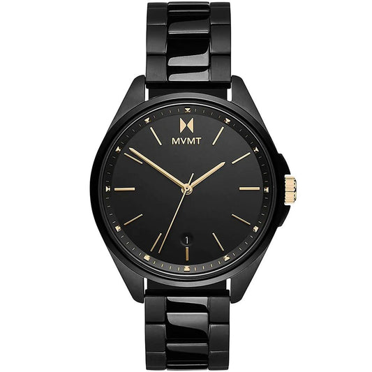 Montre MVMT en acier inoxydable noir
