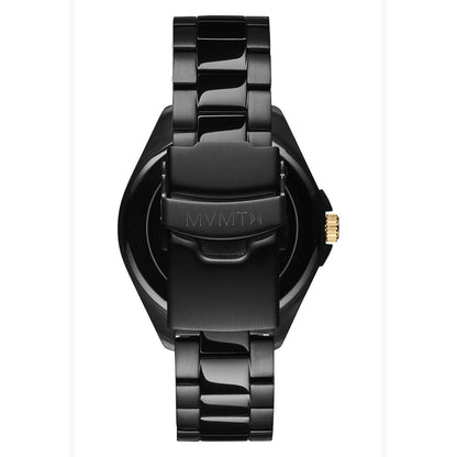Montre MVMT en acier inoxydable noir