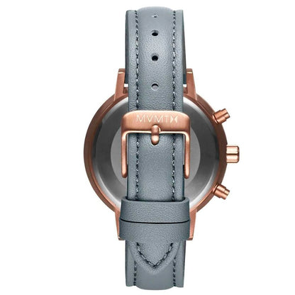 Montre MVMT en cuir gris
