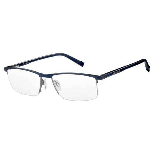 Montures en métal bleu Pierre Cardin
