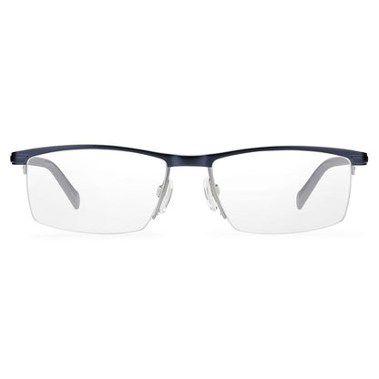 Montures en métal bleu Pierre Cardin