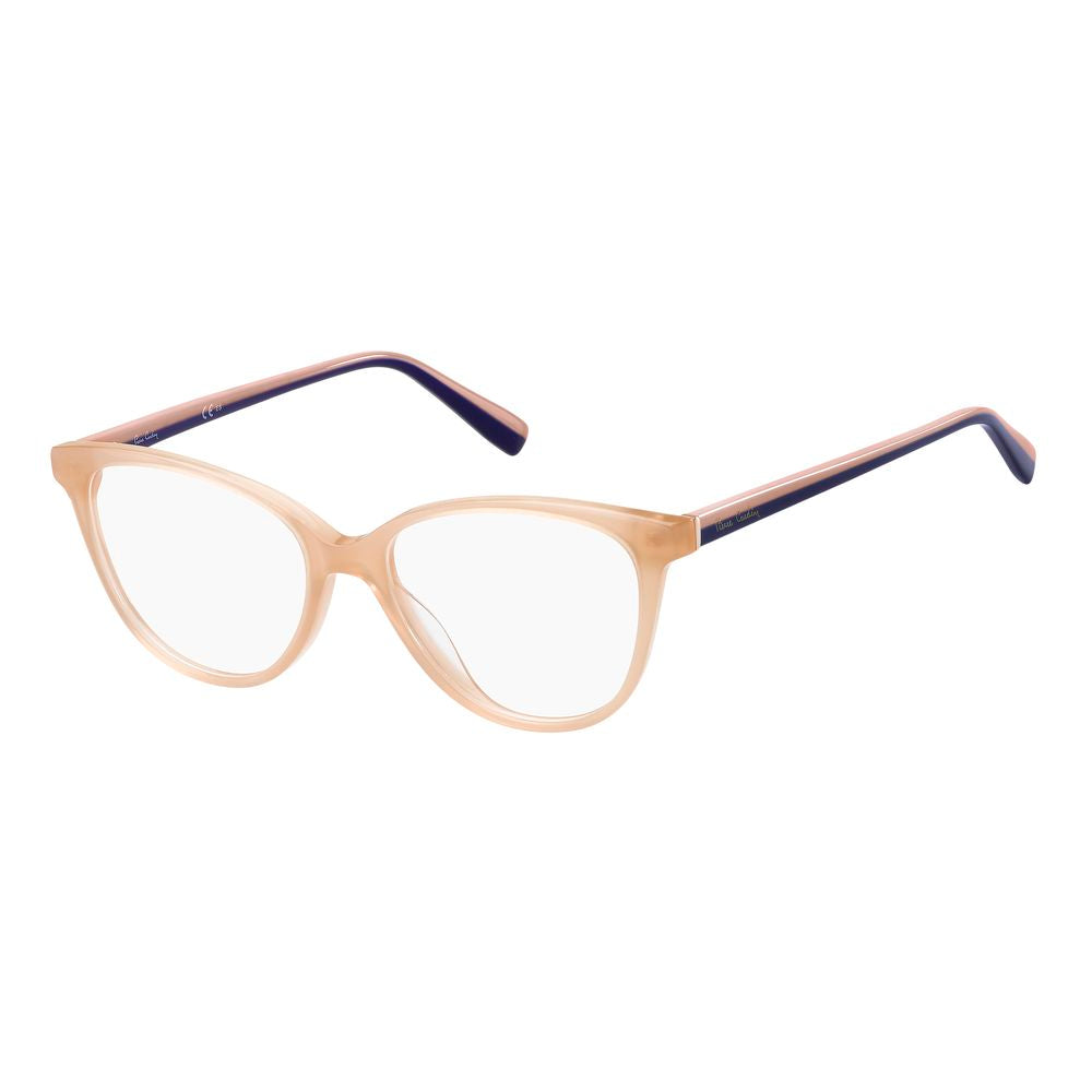 Pierre Cardin Beige Acetate Frames by Pierre Cardin