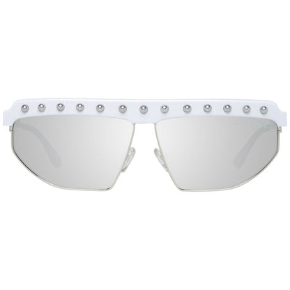 Victoria's Secret White Metal Sunglasses by Victoria's Secret