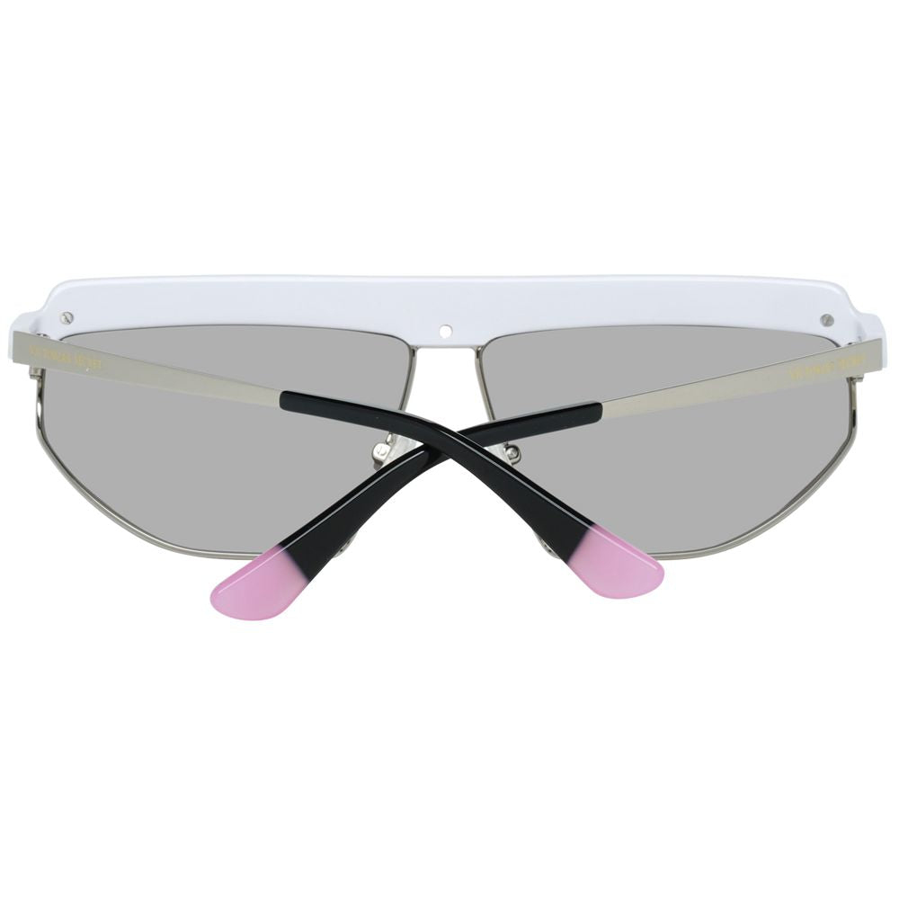 Victoria's Secret White Metal Sunglasses by Victoria's Secret