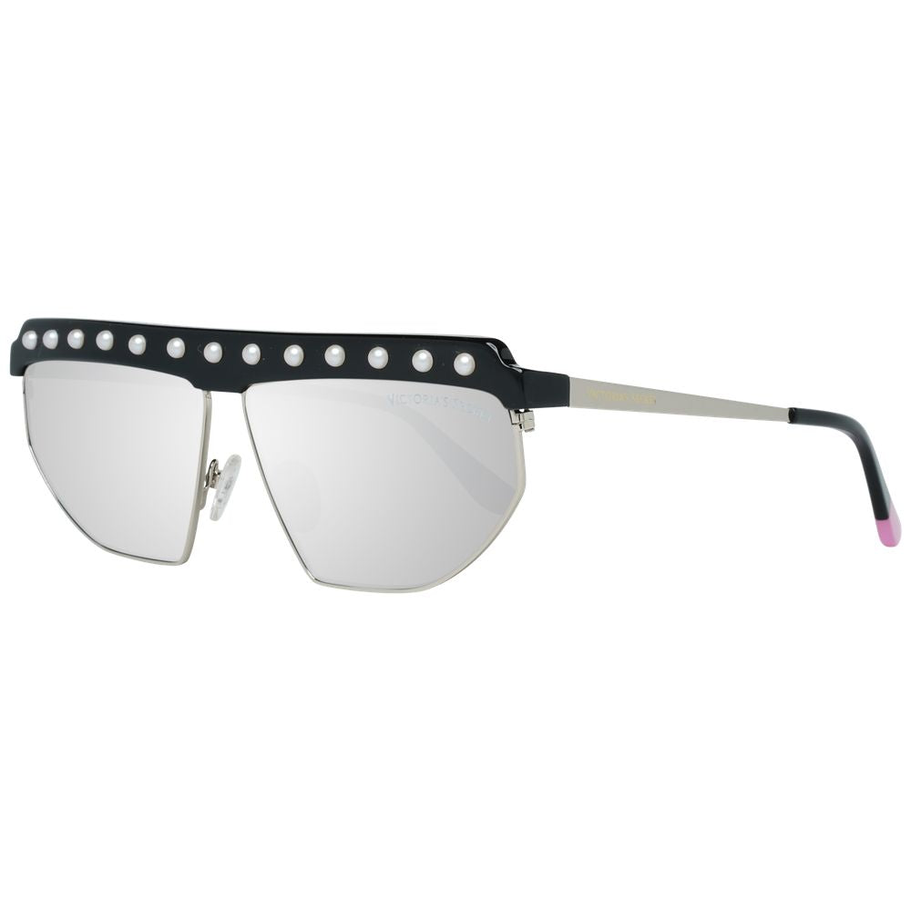 Victoria's Secret Black Metal Sunglasses by Victoria's Secret