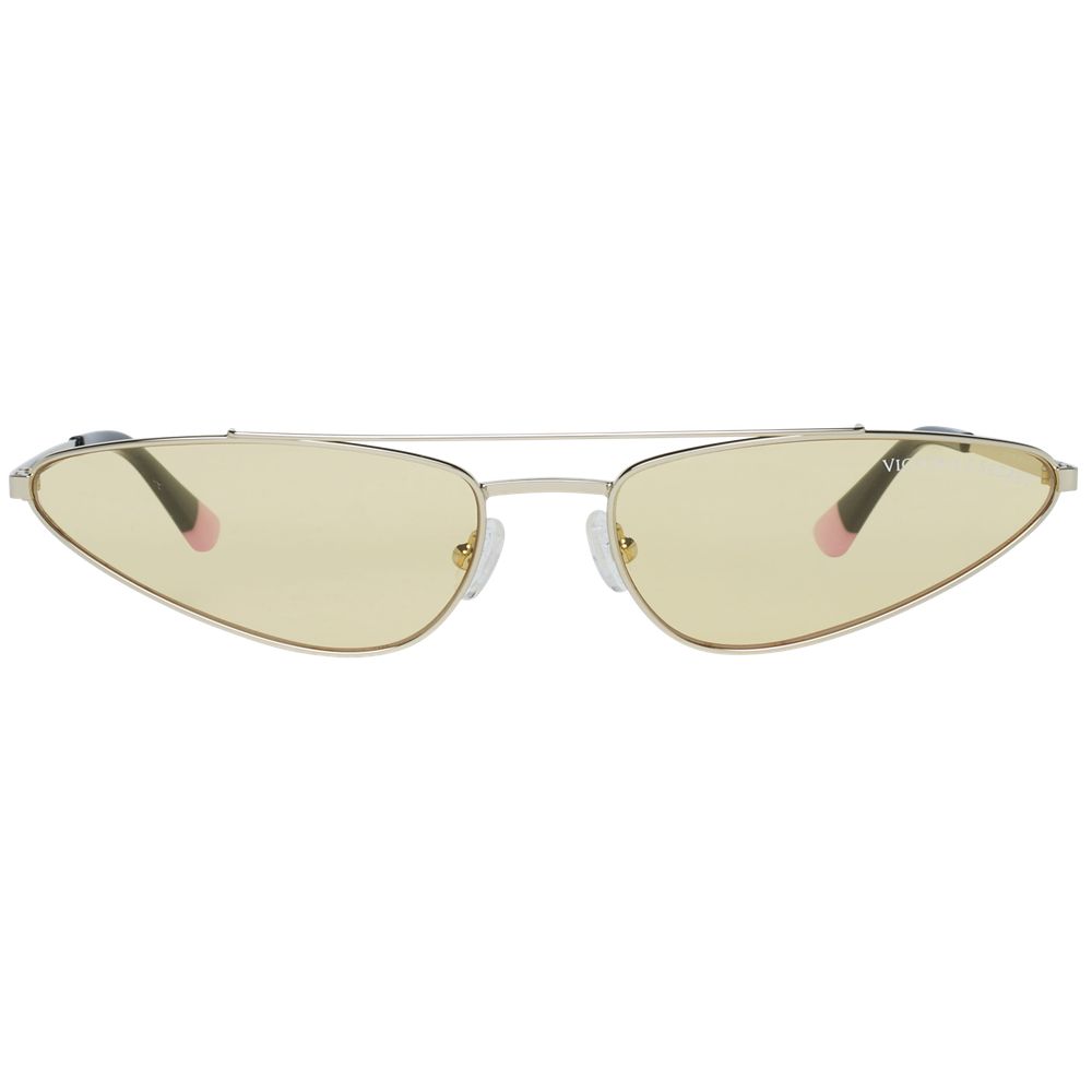 Victoria's Secret Gold Metal Sunglasses by Victoria's Secret