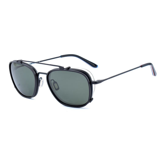 Montures Vuarnet en acier inoxydable noir