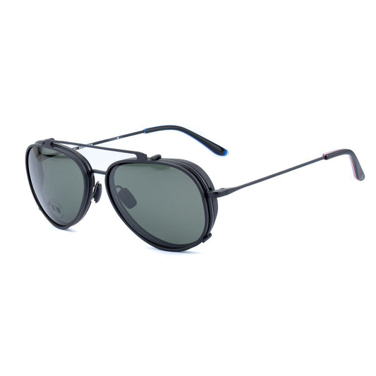Montures Vuarnet en acier inoxydable noir