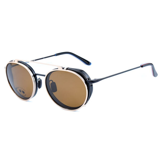 Montures Vuarnet en acier inoxydable noir