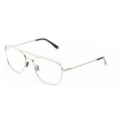Montures Vuarnet en acier inoxydable blanc