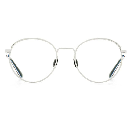 Montures Vuarnet en acier inoxydable blanc