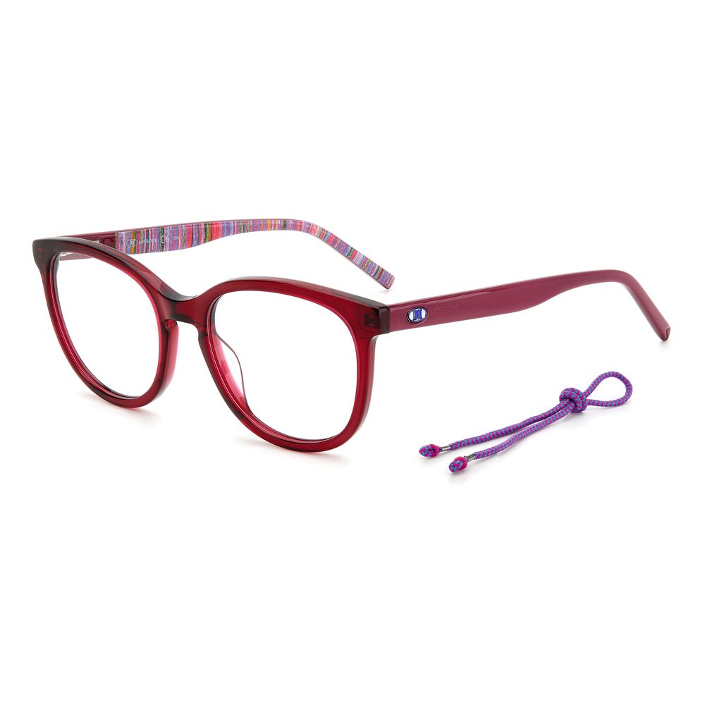 M Missoni Red Acetate Frames by M Missoni
