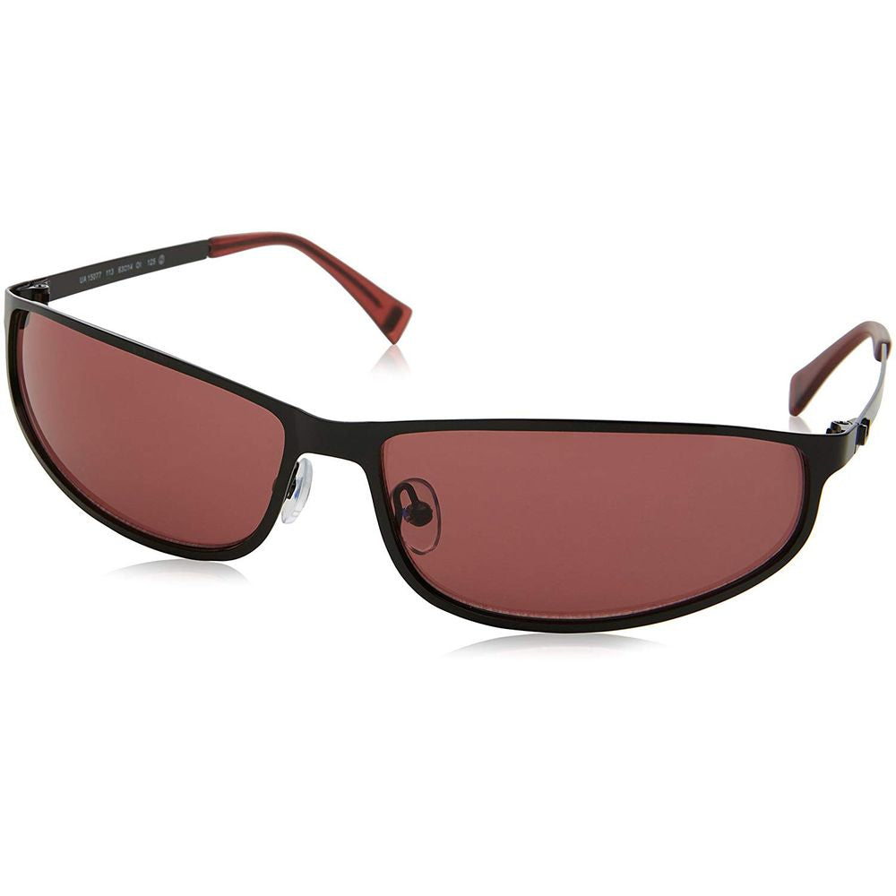 Adolfo Dominguez Black Metal Sunglasses by Adolfo Dominguez