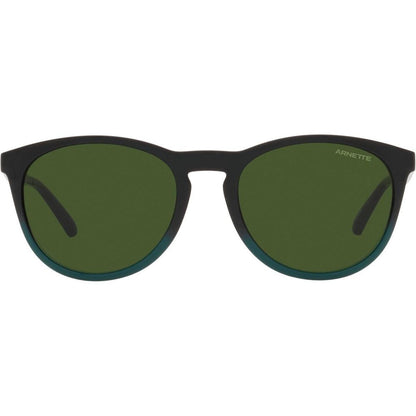 Lunettes de soleil Arnette en cuir de veau gris