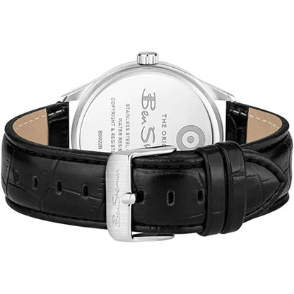 Montre Ben Sherman en cuir noir