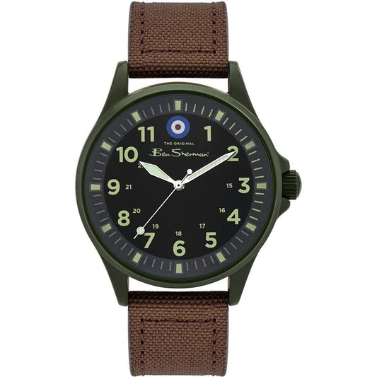 Montre Ben Sherman en cuir marron