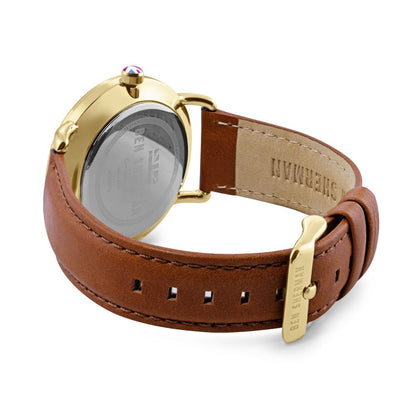 Montre Ben Sherman en cuir marron