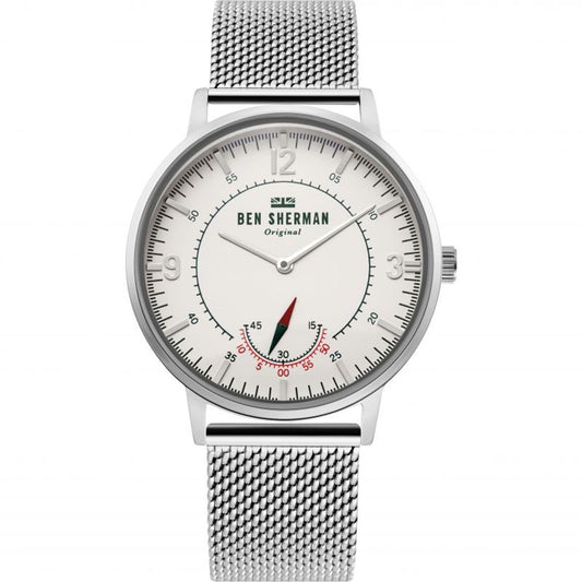 Montre Ben Sherman en acier argenté