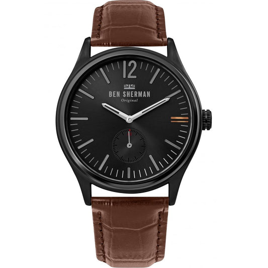 Montre Ben Sherman en cuir marron