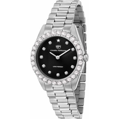 Montre Chiara Ferragni en acier inoxydable argenté