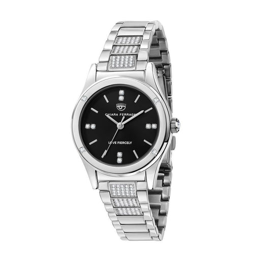 Montre Chiara Ferragni en acier inoxydable argenté