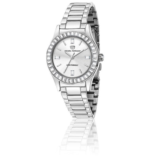 Montre Chiara Ferragni en acier inoxydable argenté