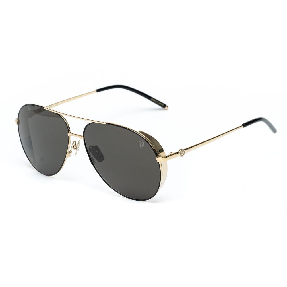 Lunettes de soleil Belstaff en titane doré