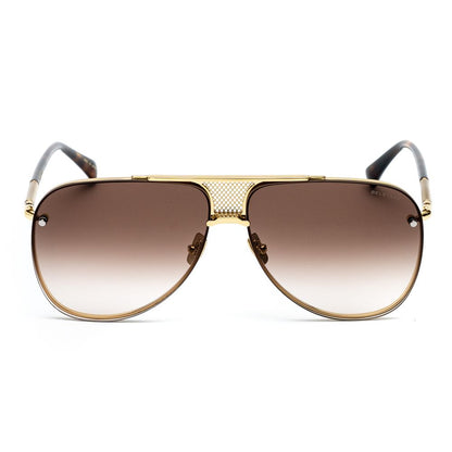 Lunettes de soleil Belstaff en titane doré