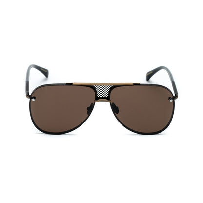 Lunettes de soleil Belstaff en titane marron