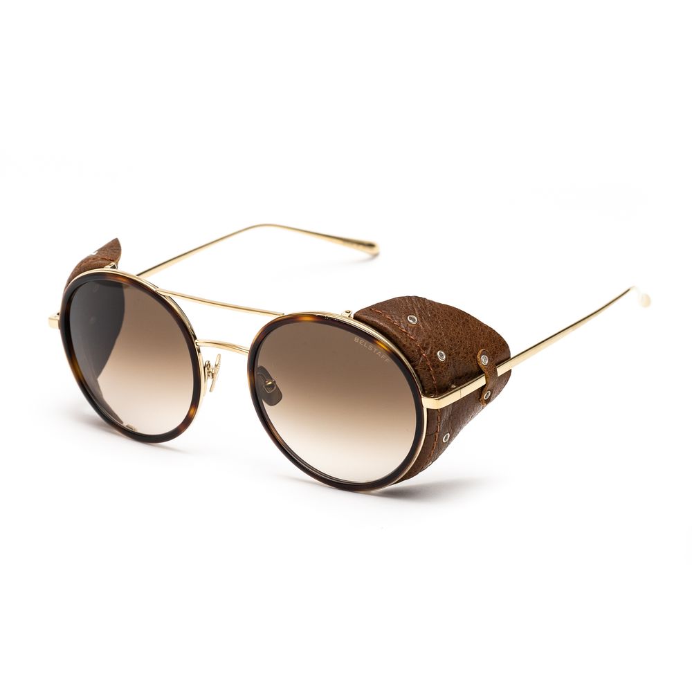 Belstaff Gold Titanium Sunglasses by Belstaff