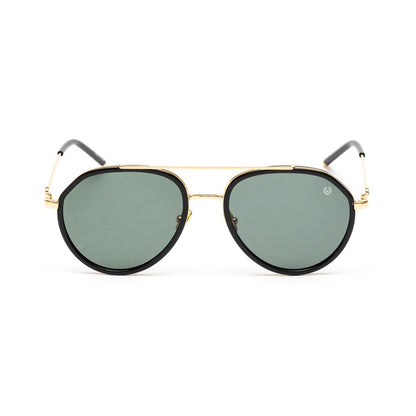 Lunettes de soleil Belstaff en acier inoxydable doré
