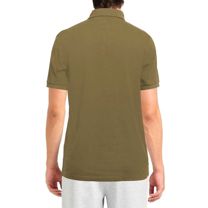 Polo en coton vert Alpha Studio