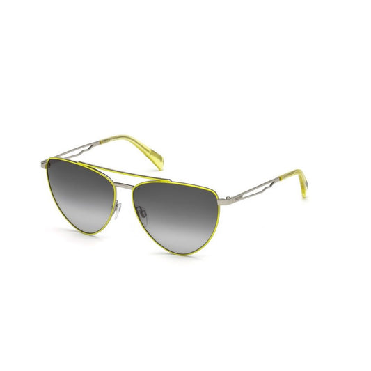 Just Cavalli Yellow Metal Sunglasses by Just Cavalli