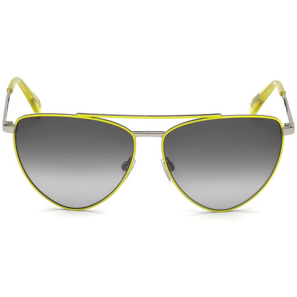 Just Cavalli Yellow Metal Sunglasses by Just Cavalli
