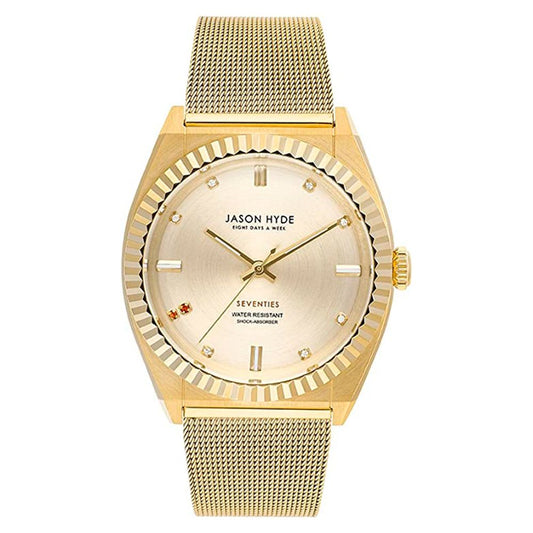 Montre Jason Hyde en acier doré