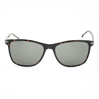 Lunettes de soleil Lozza en cuir de veau bicolore