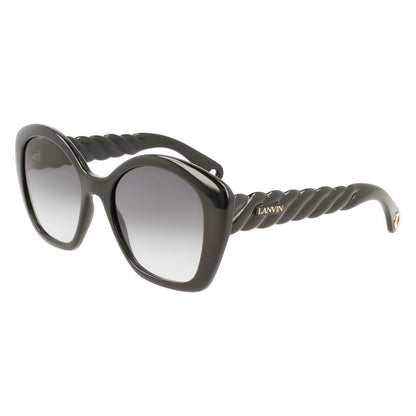 Lanvin Black Bio Injected Sunglasses by Lanvin