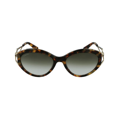 Lanvin Brown Acetate Sunglasses by Lanvin